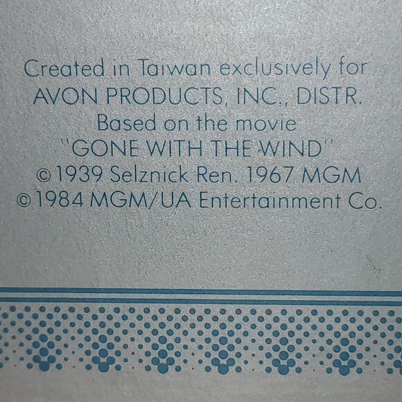 Clark Gable AVON Images Hollywood RHETT BUTLER Gone with the Wind 1984 Porcelain - Picture 6 of 10